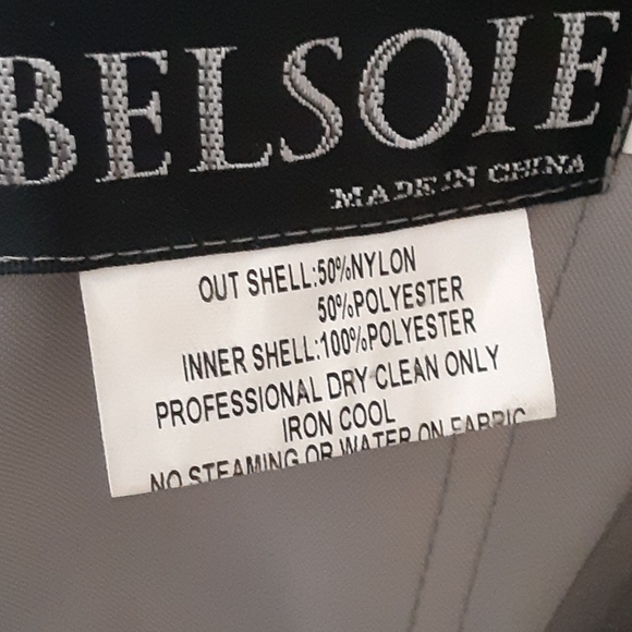 BELSOIE Dress. Strapless. Powder blue. - Picture 8 of 12